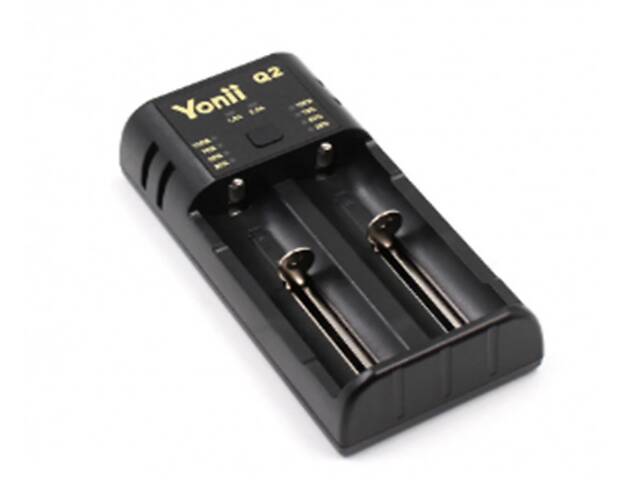 Зарядное устройство для аккумуляторов Yunii Q2 universal 7003 Black