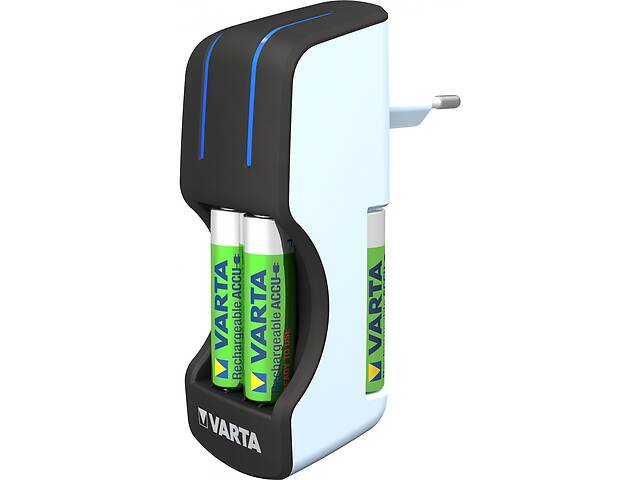 Зарядное устройство Varta Pocket Charger + 2xAA 2100мАч + 2xAAA 800мАч (57642-301431)