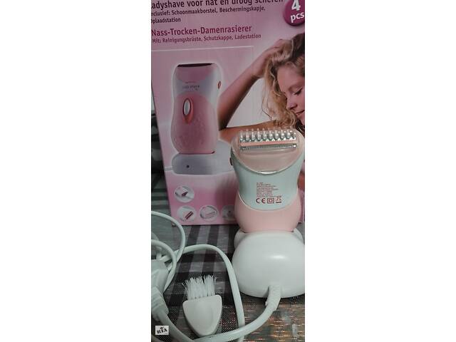 Жіноча електробритва акумуляторна, епілятор робочий, - Фото 4