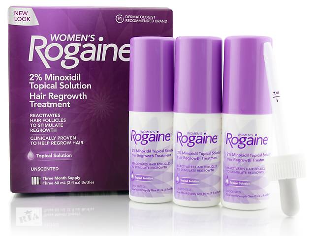 Womens Rogaine 2% minoxidil Регейн 2% міноксидил для жінок. Оригінальний, США