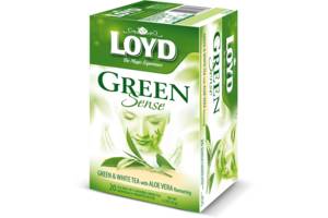 Чай зеленый белый Loyd с Алоэ Вера пакетированный