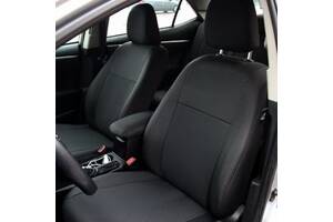 Чехлы на сиденья Nissan Sentra 2015-2018 из Автоткани (EMC-Elegant)