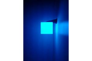 Настенный светильник Куб 20х20см с RGB подсветкой TIA-SPORT