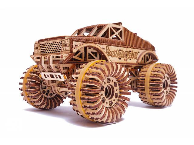 3D пазл 'Монстр-Трак' деревянный конструктор