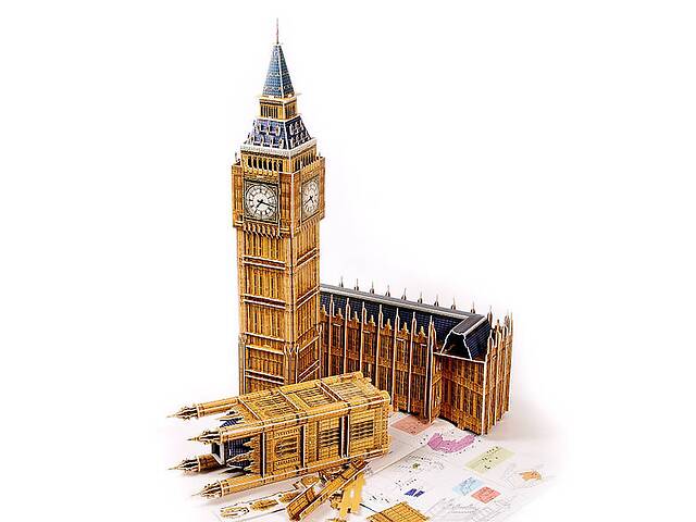 3D пазли конструктор Big Ben - Фото 3