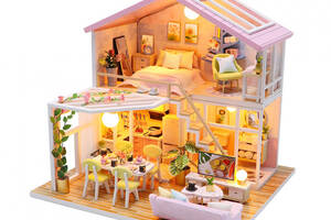 3D румбокс CuteBee Sweet Time DIY DollHouse Разноцветный (M2001)