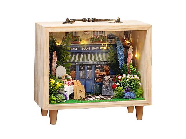 3D Румбокс кукольный дом конструктор в коробке DIY Cute Room K-005 Bakery