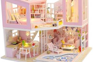 3D румбокс кукольный дом 'Первая любовь' CuteBee DIY DollHouse (M1421)