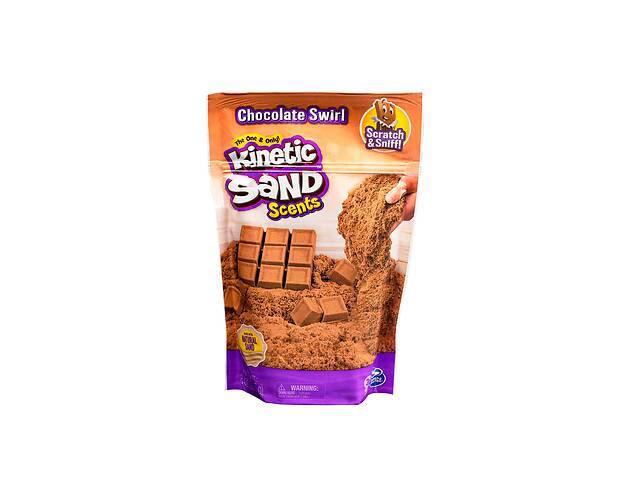 Ароматный песок для творчества Chocolate Kinetic Sand DD654814