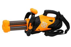 Автомат Yufeng Power Popper Gun 24 шарика Orange and Black (152854)