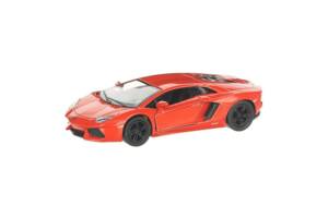 Автомодель легкова LAMBORGHINI AVENTADOR LP 700-4, 5' KT5355W, 1:38 (Помаранчевий)