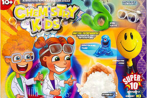 Безопасный образовательный набор для проведения опытов 'CHEMISTRY KIDS' Danko Toys CHK-01-01-04U Укр Вид 3