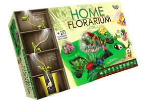 Безопасный обучающий набор для выращивания растений 'Home Florarium' Danko Toys HFL-01-01U