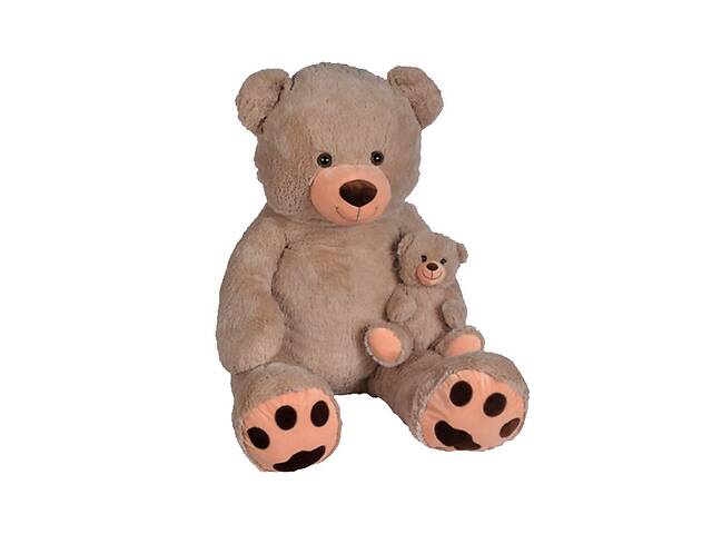 Большая мягкая игрушка Медвежонок с малышом 100 см Nicotoy IG-OL186006
