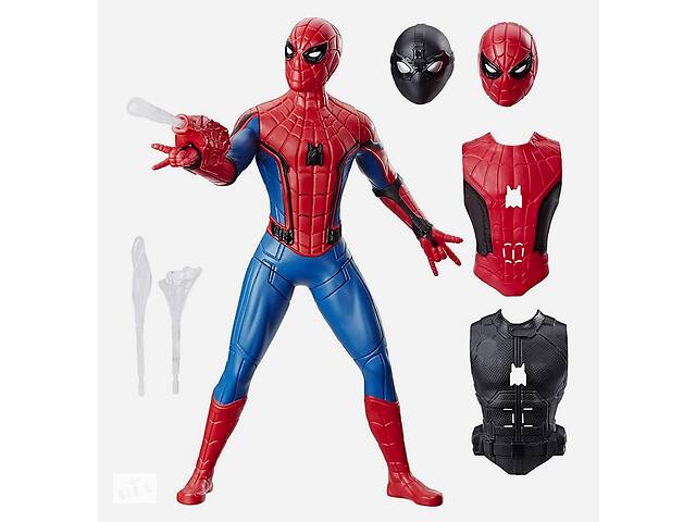 Большая игрушка Hasbro Человек-Паук с броней и оружием 35 см - Spider-Man Web Gear, Deluxe Купи уже сегодня!
