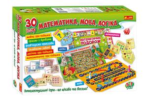 Большой набор из 30 Игр Ranok Creative 'Математика речь логика' 12109100У