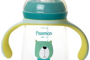 Бутылочка детская для кормления Fissman Babies 'Мистер Пёс' 260мл с ручками