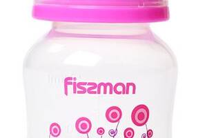 Бутылочка детская для кормления Fissman Babies 'Розовый слоненок' 125мл