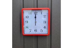 Часы настенные Quartz #529 Красный