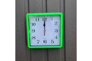 Часы настенные Quartz #529 Зеленый