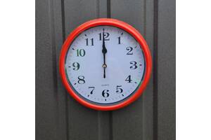 Часы настенные Quartz #530 Красный