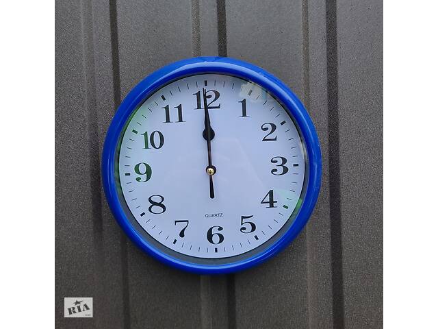 Часы настенные Quartz #530 Синий