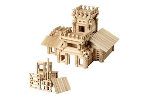 Дерев'яний конструктор 'Замок' 900361, 294 деталі