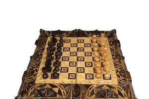 Деревянные шахматы шашки нарды набор 3 в 1 Арбуз 54*25*7см 191414