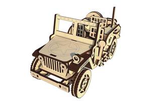 Деревянный конструктор 'Willys Legend' Pazly OPZ-002 125 деталей