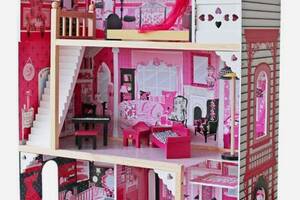 Деревянный кукольный домик для Барби AVKO Вилла Барселона Купи уже сегодня!