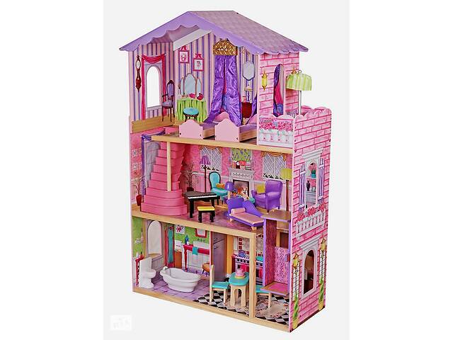 Деревянный кукольный домик для Барби AVKO Вилла Магнолия Купи уже сегодня!