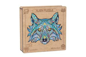 Деревянный пазл Lesko QJ-266 Wolf Alien Puzzle