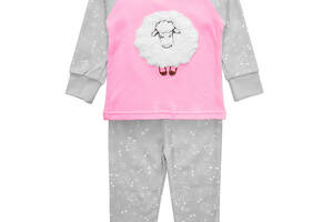 Детская пижама Dexter`s с овечкой сладкий сон 128 см серый (135939383)