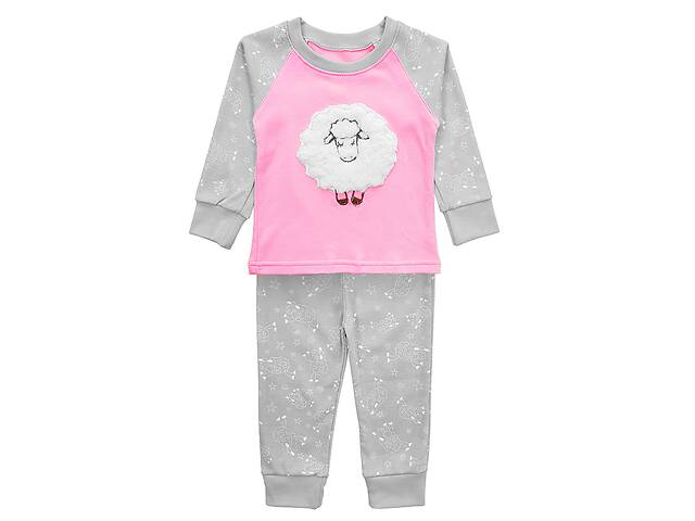 Детская пижама Dexter`s с овечкой сладкий сон 134 см серый (135940383)
