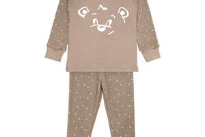 Детская пижама Dexter`s со светящимся рисунком bear 134 см коричневый (136832447)