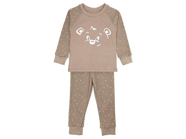 Детская пижама Dexter`s со светящимся рисунком bear 134 см коричневый (136832447)