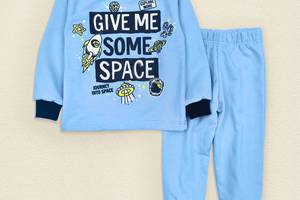 Детская пижама для мальчика Dexter`s подростка space 134 см голубой (131558068522)