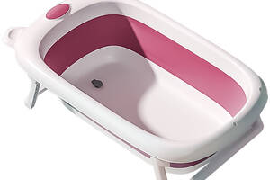 Детская складная ванночка Bestbaby BS-6688 Pink для купания (11116-58934)