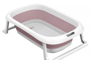 Детская ванночка Bestbaby BD-318 Pink складная для гручничка (11766-65100)