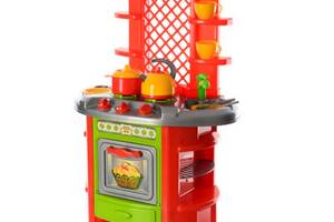 Детская игровая кухня ТехноК 25 предметов 82 х 50 х 29 см Разноцветный (11598)