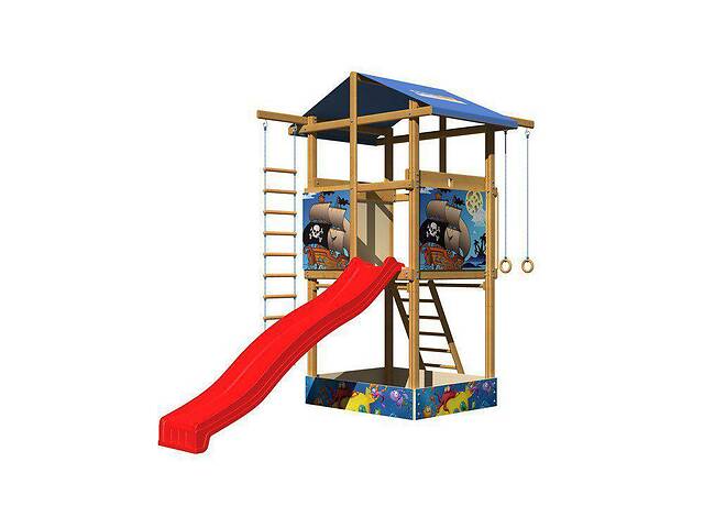 Детская игровая площадка для улицы / двора / дачи / пляжа SportBaby-7 SportBaby