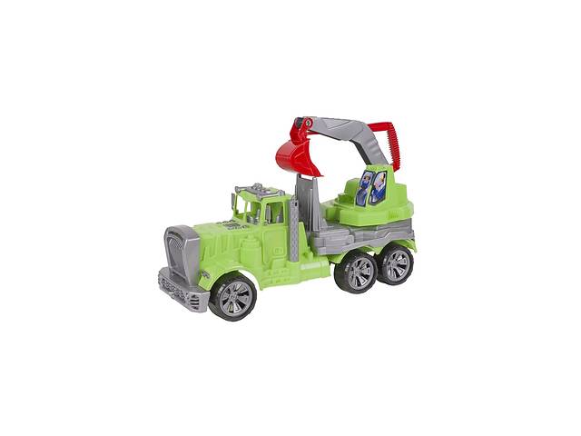 Детская игрушка Экскаватор FS2 ORION 554OR с подвижным ковшом Зеленый