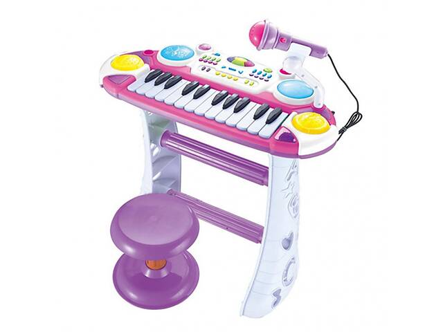 Детское пианино Joy Toy 7235 музыкант Розовое (7235PINK)