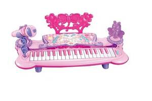 Детское пианино My Piano 8 инструментов 4 мелодии Pink (147196)