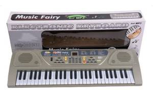 Детское пианино-синтезатор USB 54 клавиши Mic (MQ-806USB)