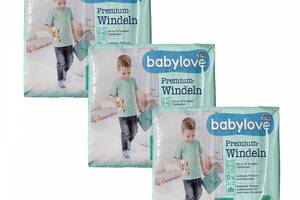 Детские одноразовые подгузники Babylove Premium 6xl (15-20) кг 96 шт