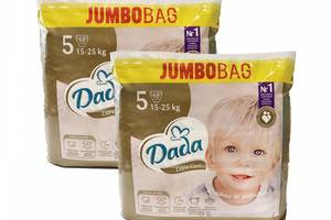 Детские одноразовые подгузники Dada Extra Care Jumbo Bag Размер 5 JUNIOR (15-25 кг) 136 шт