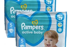 Детские одноразовые подгузники Pampers Active Baby 5 11-16 кг 76 шт