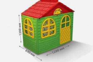 Детский домик игровой Долони зеленый 02550/13 Купи уже сегодня!