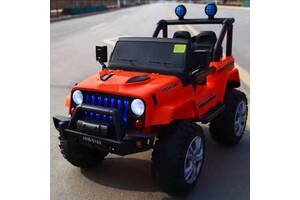 Детский электромобиль джип Jeep T-7843 Красный